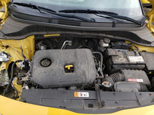 KNDJ23AU6L7077467 - 2020 KIA SOUL LX YELLOW photo 7