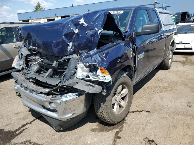 1C6RR7GG3HS818211 - 2017 RAM 1500 SLT BLUE photo 2