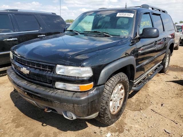 3GNFK16Z62G186794 - 2002 CHEVROLET SUBURBAN K BLACK photo 2