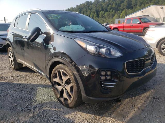 KNDPRCA62H7171764 - 2017 KIA SPORTAGE S BLACK photo 1