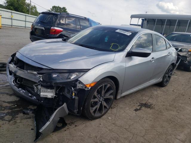 2HGFC2F84KH532345 - 2019 HONDA CIVIC SPOR 银色 照片 2