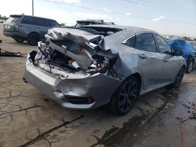 2HGFC2F84KH532345 - 2019 HONDA CIVIC SPOR 银色 照片 4