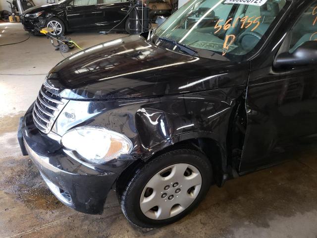 3A4FY48B47T561955 - 2007 CHRYSLER PT CRUISER BLACK photo 9