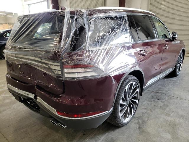 5LM5J7XC2LGL04270 - 2020 LINCOLN AVIATOR RE 栗色 照片 4