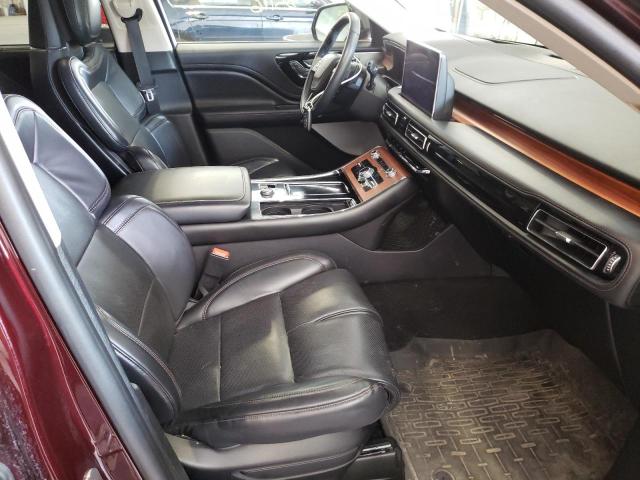 5LM5J7XC2LGL04270 - 2020 LINCOLN AVIATOR RE 栗色 照片 5