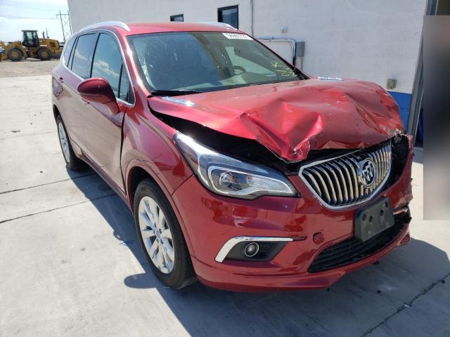 LRBFX2SA9JD001745 - 2018 BUICK ENVISION E RED photo 1