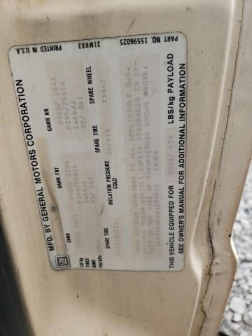 1GCBS14E0J2104914 - 1988 CHEVROLET S TRUCK S1 BEIGE photo 10