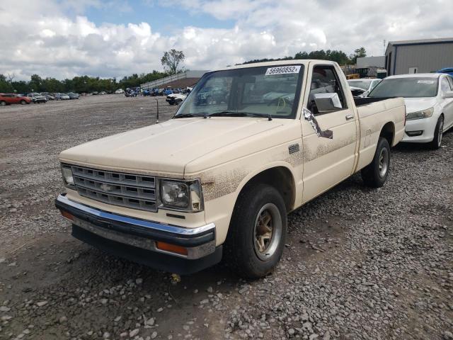 1GCBS14E0J2104914 - 1988 CHEVROLET S TRUCK S1 BEIGE photo 2