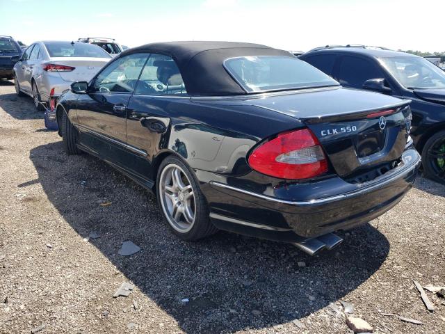 WDBTK72F29T101147 - 2009 MERCEDES-BENZ CLK 550 BLACK photo 3