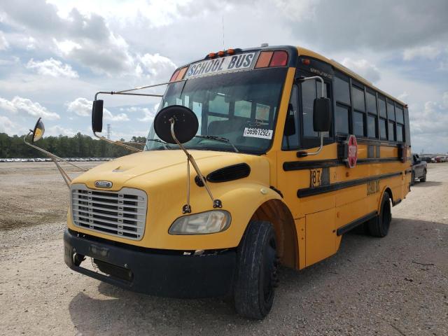 4UZABPDJ28CZ30952 - 2008 FREIGHTLINER CHASSIS B2 ყვითელი ფოტო 2