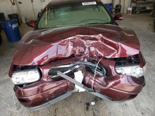 1G4HR54K75U273840 - 2005 BUICK LESABRE LI MAROON photo 7