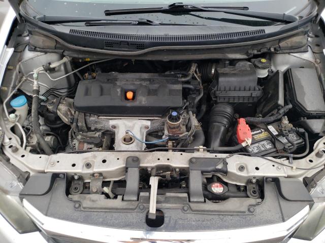 19XFB2F93CE300357 - 2012 HONDA CIVIC EXL فضي صورة 7