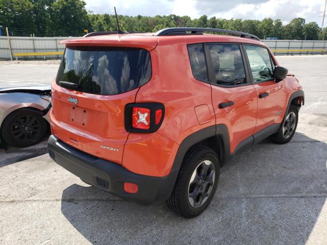 ZACCJBAB4JPH18071 - 2018 JEEP RENEGADE S Narıncı foto 4