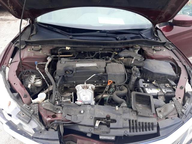 1HGCR2F35GA022761 - 2016 HONDA ACCORD LX BURGUNDY photo 7