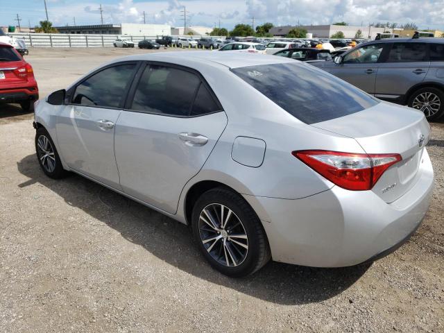 2T1BURHE1GC599654 - 2016 TOYOTA COROLLA L SILVER photo 3