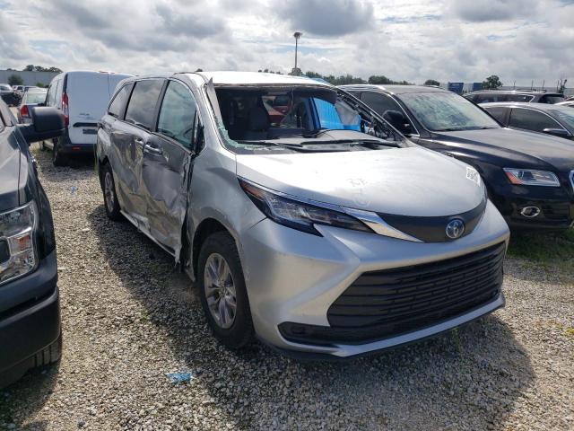 5TDKRKEC1MS063463 - 2021 TOYOTA SIENNA LE SILVER photo 1