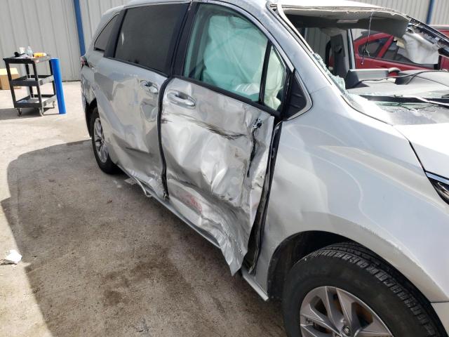 5TDKRKEC1MS063463 - 2021 TOYOTA SIENNA LE SILVER photo 9