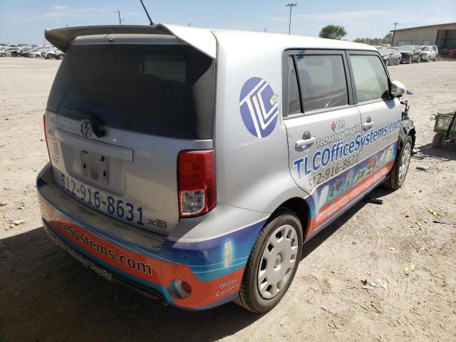 JTLZE4FEXEJ062644 - 2014 TOYOTA SCION XB 银色 照片 4