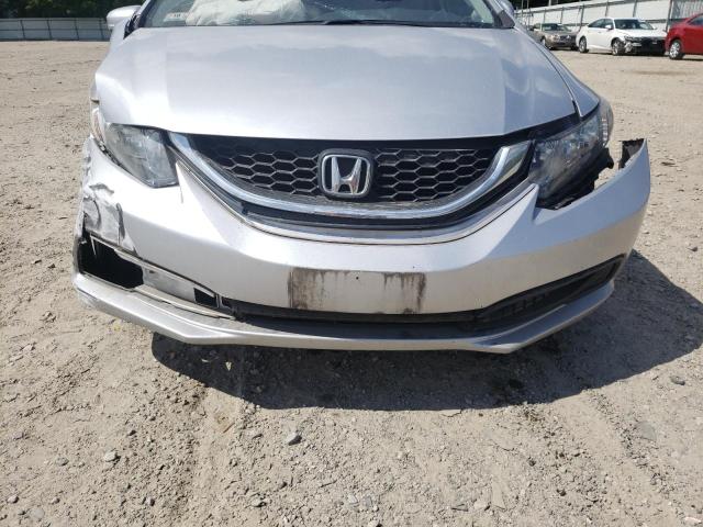 2HGFB2F78FH554171 - 2015 HONDA CIVIC SE SILVER photo 9