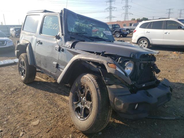 1C4GJXAG6KW617449 - 2019 JEEP WRANGLER S CHARCOAL photo 1