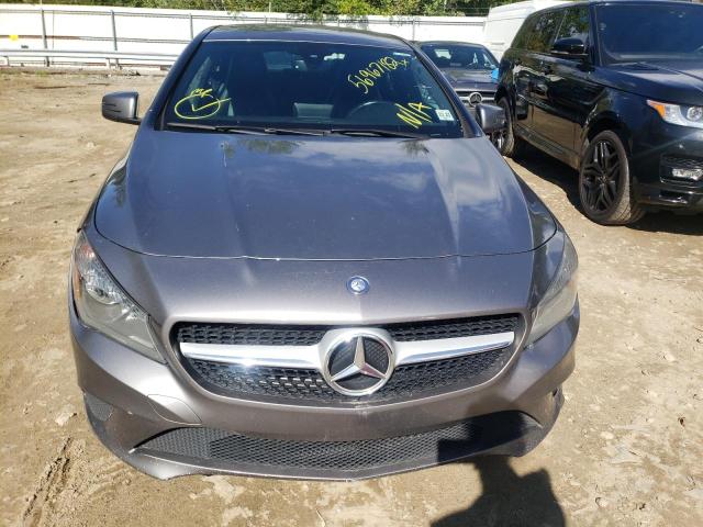 WDDSJ4GB4GN313799 - 2016 MERCEDES-BENZ CLA 250 4M GRAY photo 9