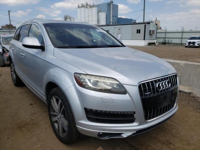 WA1LGAFE2CD009565 - 2012 AUDI Q7 PREMIUM SILVER photo 1