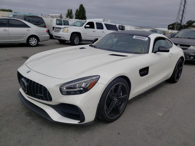 WDDYJ7HAXLA027748 - 2020 MERCEDES-BENZ AMG GT WHITE photo 2