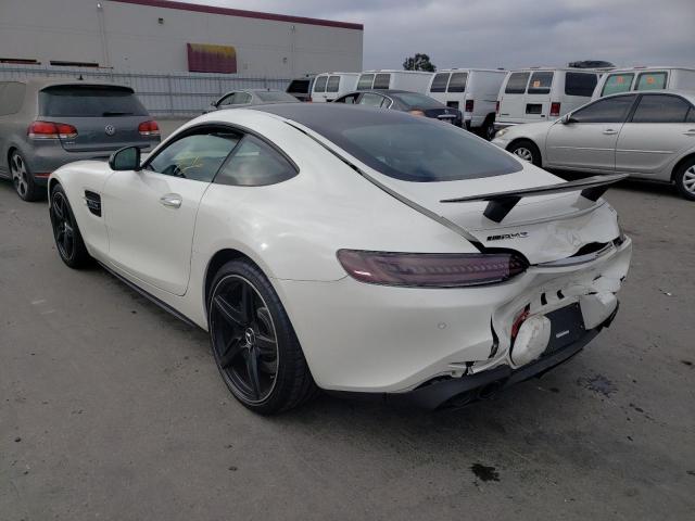 WDDYJ7HAXLA027748 - 2020 MERCEDES-BENZ AMG GT WHITE photo 3