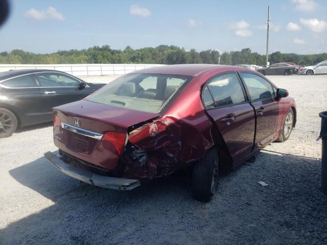 1HGFA16999L002068 - 2009 HONDA CIVIC EXL Bordo foto 4