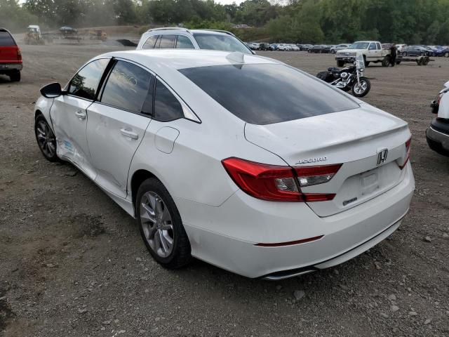 1HGCV1F19JA055208 - 2018 HONDA ACCORD LX WHITE photo 3