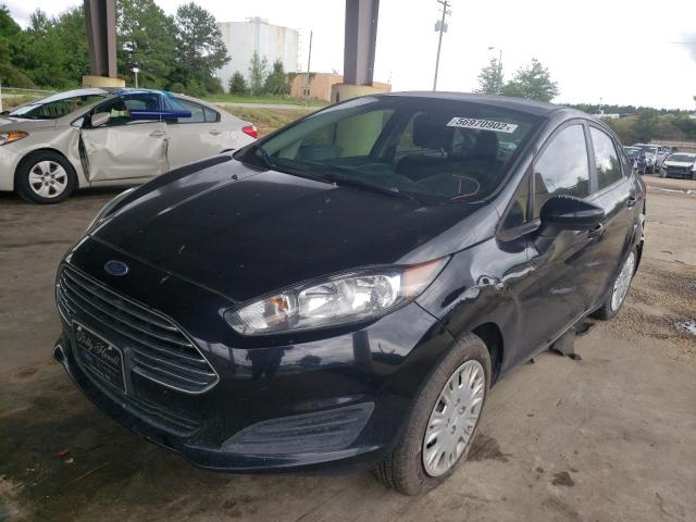 3FADP4AJXGM208542 - 2016 FORD FIESTA BLACK photo 2