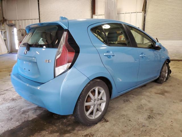 JTDKDTB32F1110895 - 2015 TOYOTA PRIUS C BLUE photo 4