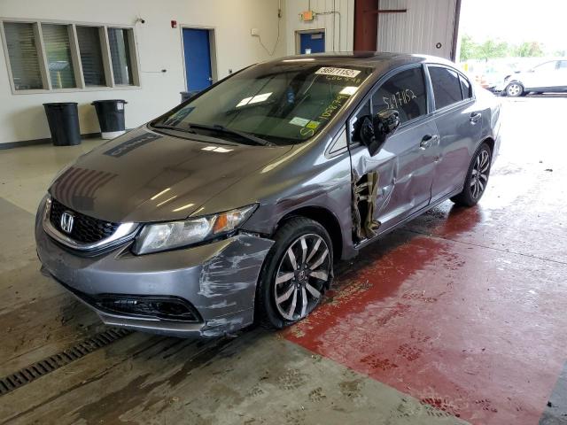 2HGFB2F90FH506598 - 2015 HONDA CIVIC EXL Boz foto 2