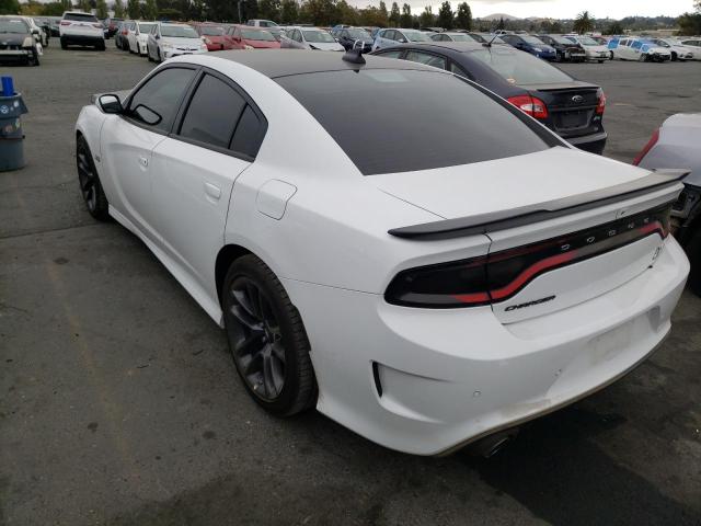 2C3CDXGJ0MH581661 - 2021 DODGE CHARGER SC WHITE photo 3