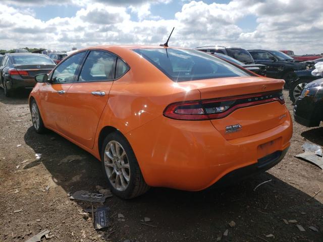 1C3CDFCA1DD331570 - 2013 DODGE DART LIMIT ORANGE photo 3