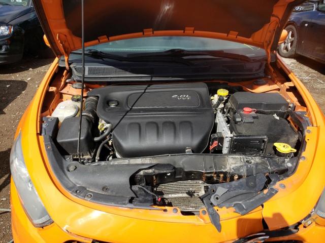 1C3CDFCA1DD331570 - 2013 DODGE DART LIMIT ORANGE photo 7