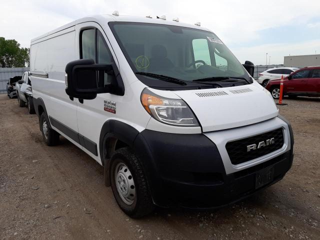 3C6TRVAG0KE500186 - 2019 RAM PROMASTER WHITE photo 1