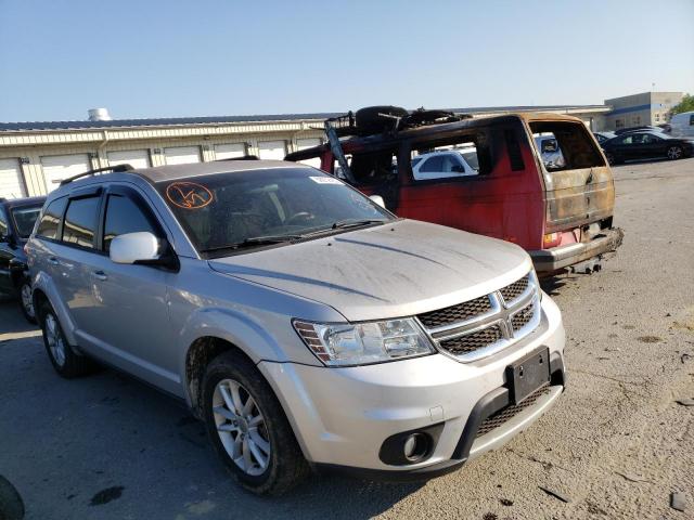 3C4PDCBGXDT679248 - 2013 DODGE JOURNEY SX SILVER photo 1