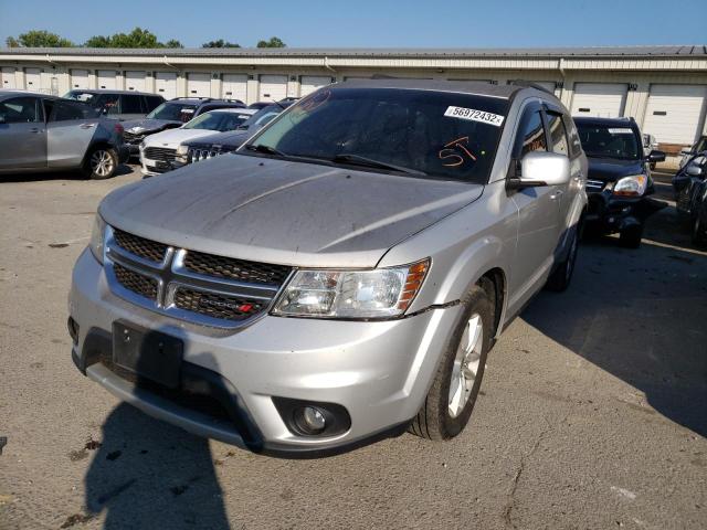 3C4PDCBGXDT679248 - 2013 DODGE JOURNEY SX SILVER photo 9