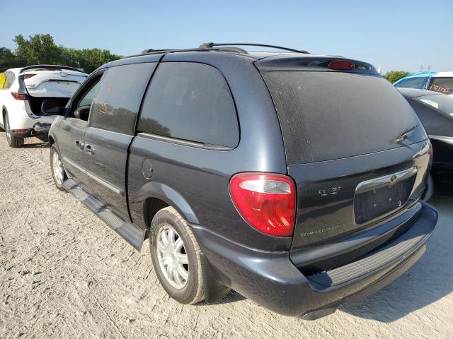 2A4GP54L67R135148 - 2007 CHRYSLER TOWN & COU BLUE photo 3