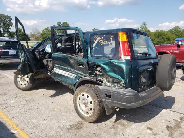 JHLRD1841XC017877 - 1999 HONDA CR-V LX GREEN photo 3