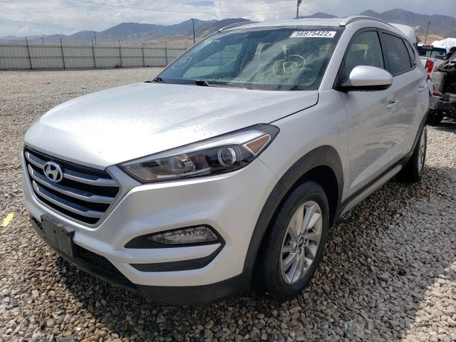 KM8J3CA47JU607825 - 2018 HYUNDAI TUCSON SEL SILVER photo 2