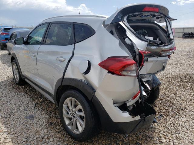 KM8J3CA47JU607825 - 2018 HYUNDAI TUCSON SEL SILVER photo 3