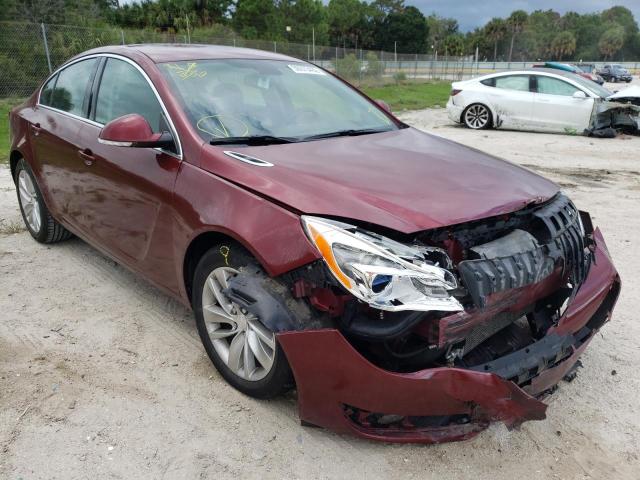 2G4GL5EX9G9131979 - 2016 BUICK REGAL BURGUNDY photo 1