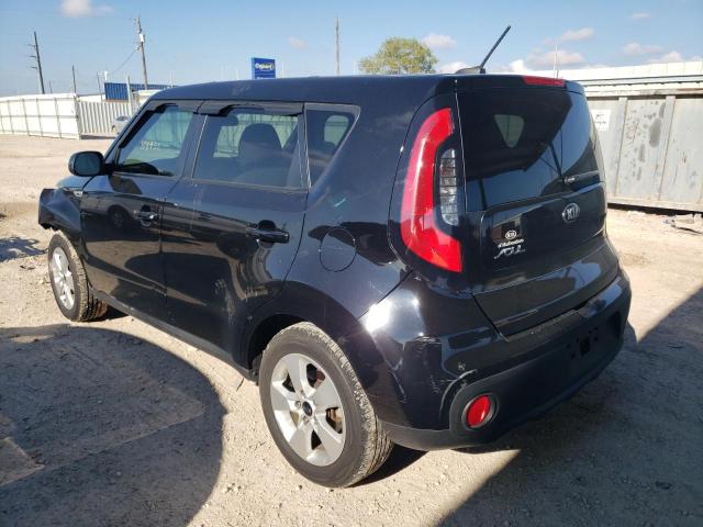 KNDJN2A2XJ7906103 - 2018 KIA SOUL BLACK photo 3