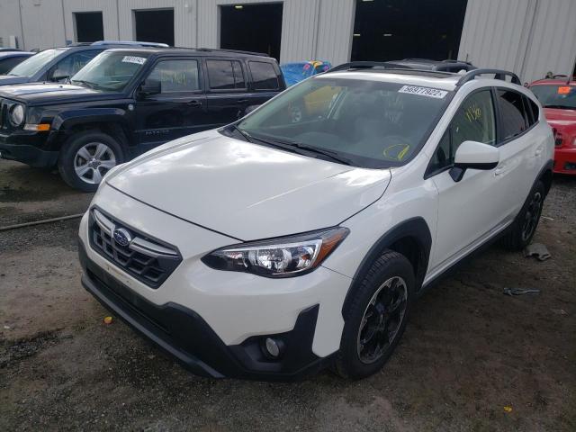 JF2GTAEC9M8313085 - 2021 SUBARU CROSSTREK WHITE photo 2