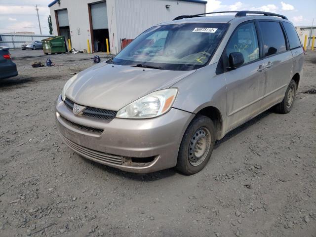 5TDBA23C44S012288 - 2004 TOYOTA SIENNA LE TAN photo 2