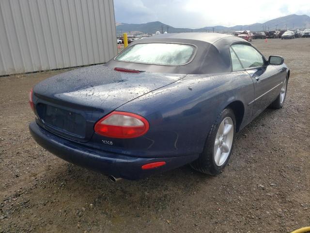 SAJGX2049XC038846 - 1999 JAGUAR XK8 BLUE photo 4