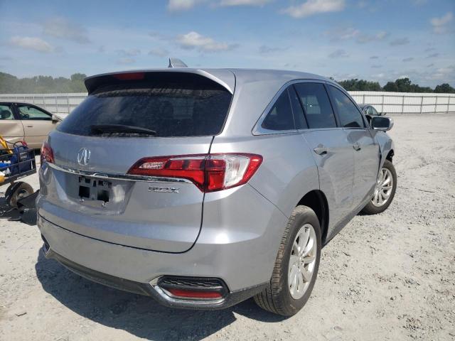 5J8TB3H30JL014151 - 2018 ACURA RDX SILVER photo 4