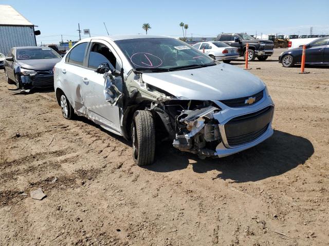 1G1JB5SH7H4135598 - 2017 CHEVROLET SONIC LS SILVER photo 1